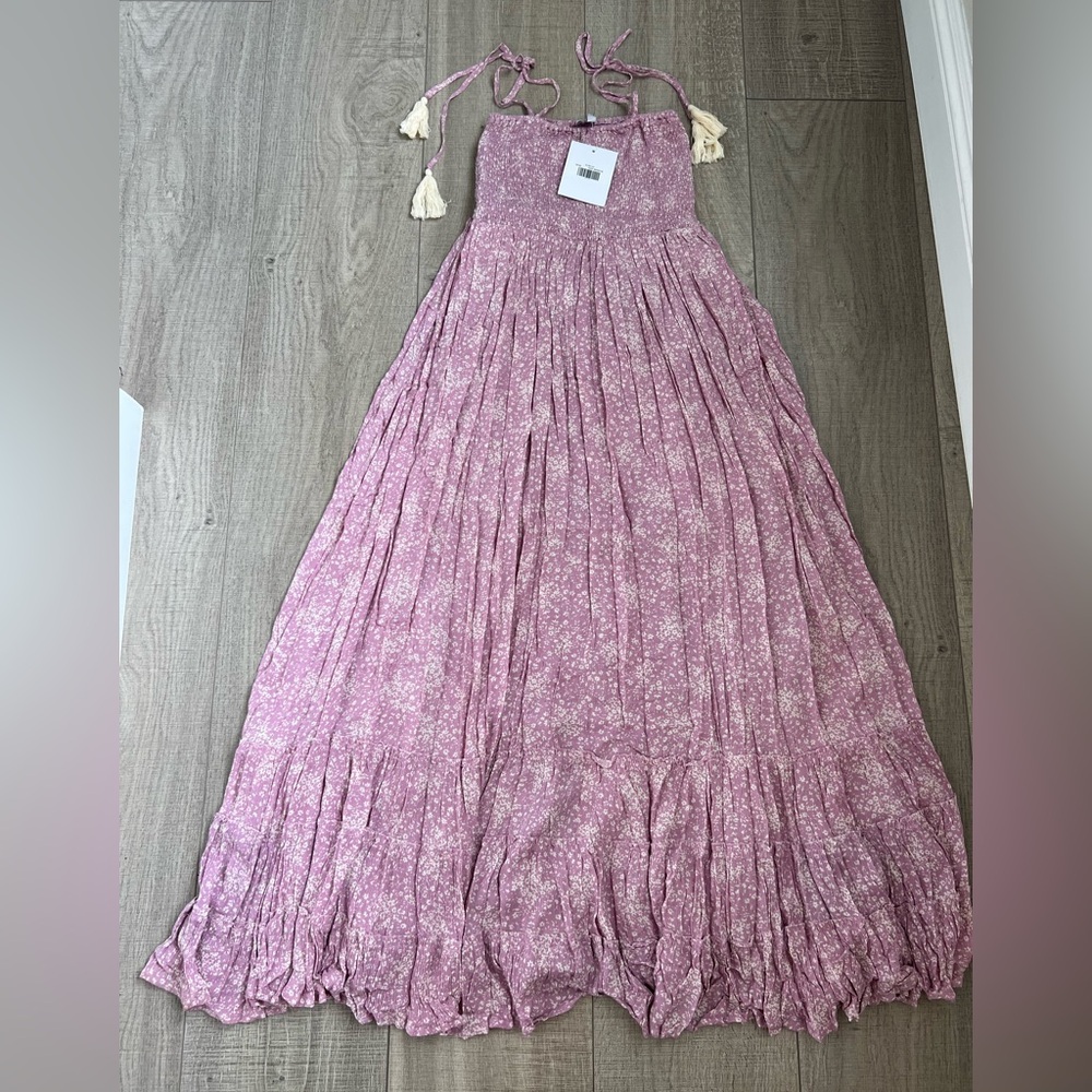 Vici Pink Lavender Floral Maxi Dress - Picture 2 of 11